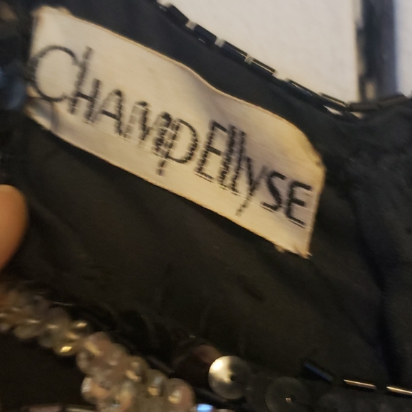 Beaded and sequined dress - Picture 4 of 4